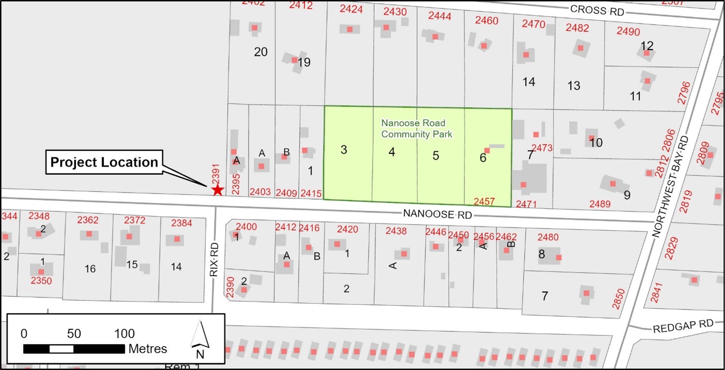 2391 Nanoose Road map