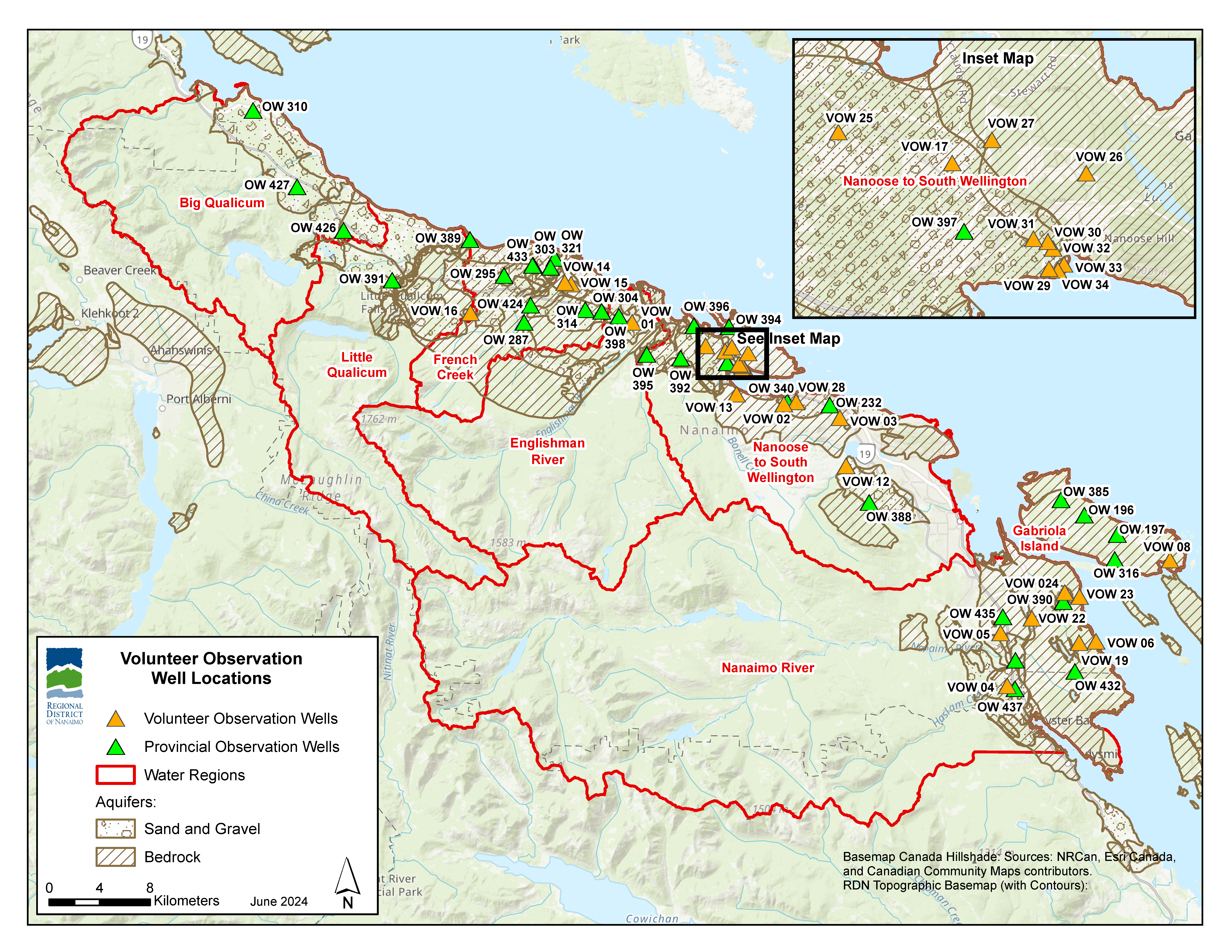 2024 Annual Pre-summer Analysis Report_map of sites